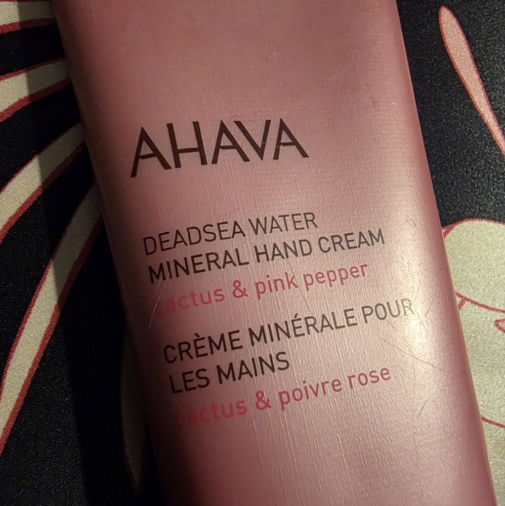 AHAVA Pink Peppercorn Dead Sea Water Hand Cream